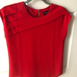 Red blouse, size Smal